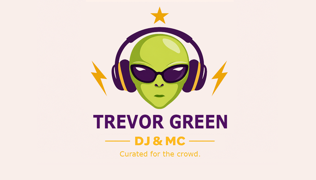 Trevor Green DJ business card front