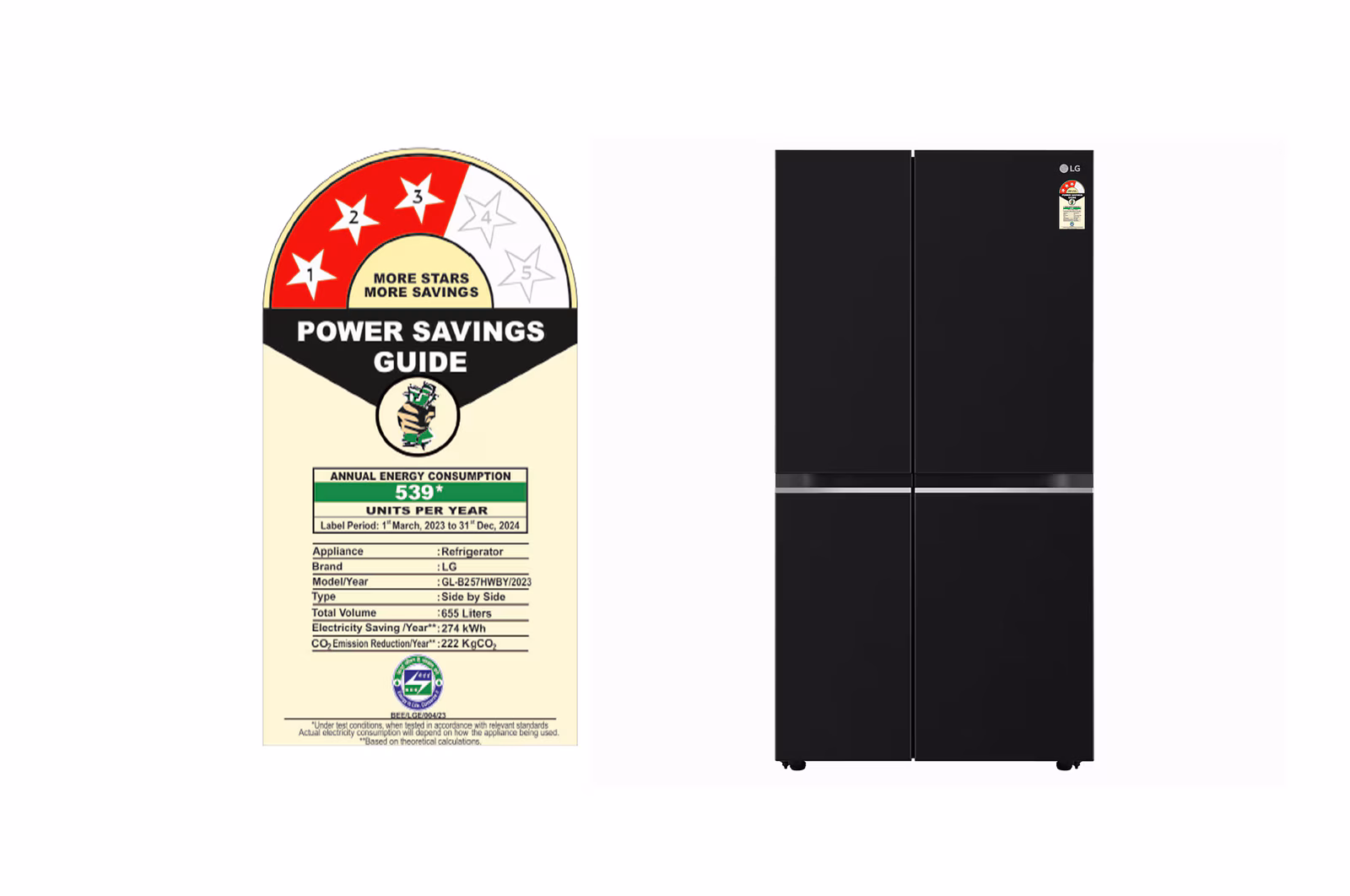 LG GL‑(655 L, Black) Refredgerator-Nepal-Vanijay-12