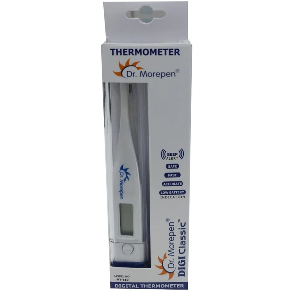Dr. Morepen MT-110 Digital Thermometer | 20-Sec Reading | Mercury-Free