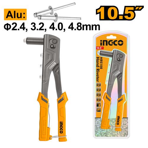 Ingco HRS108 Hand Riveter | 10.5 Inch Heavy-Duty Rivet Gun | Nepal