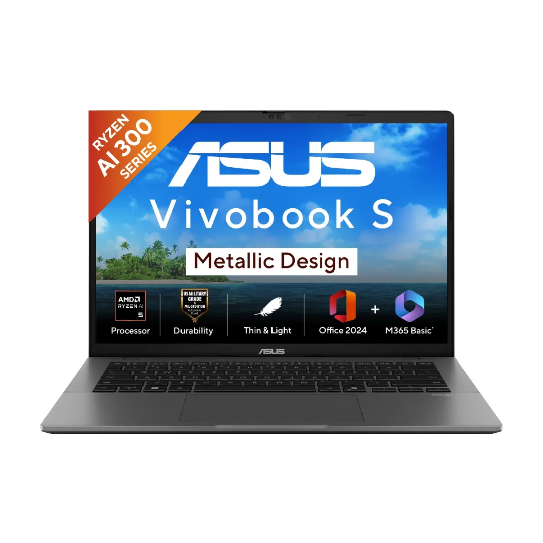 ASUS Vivobook S14 | AMD Ryzen AI 5 330 | 512 SSD + 16GB Ram | Nepal