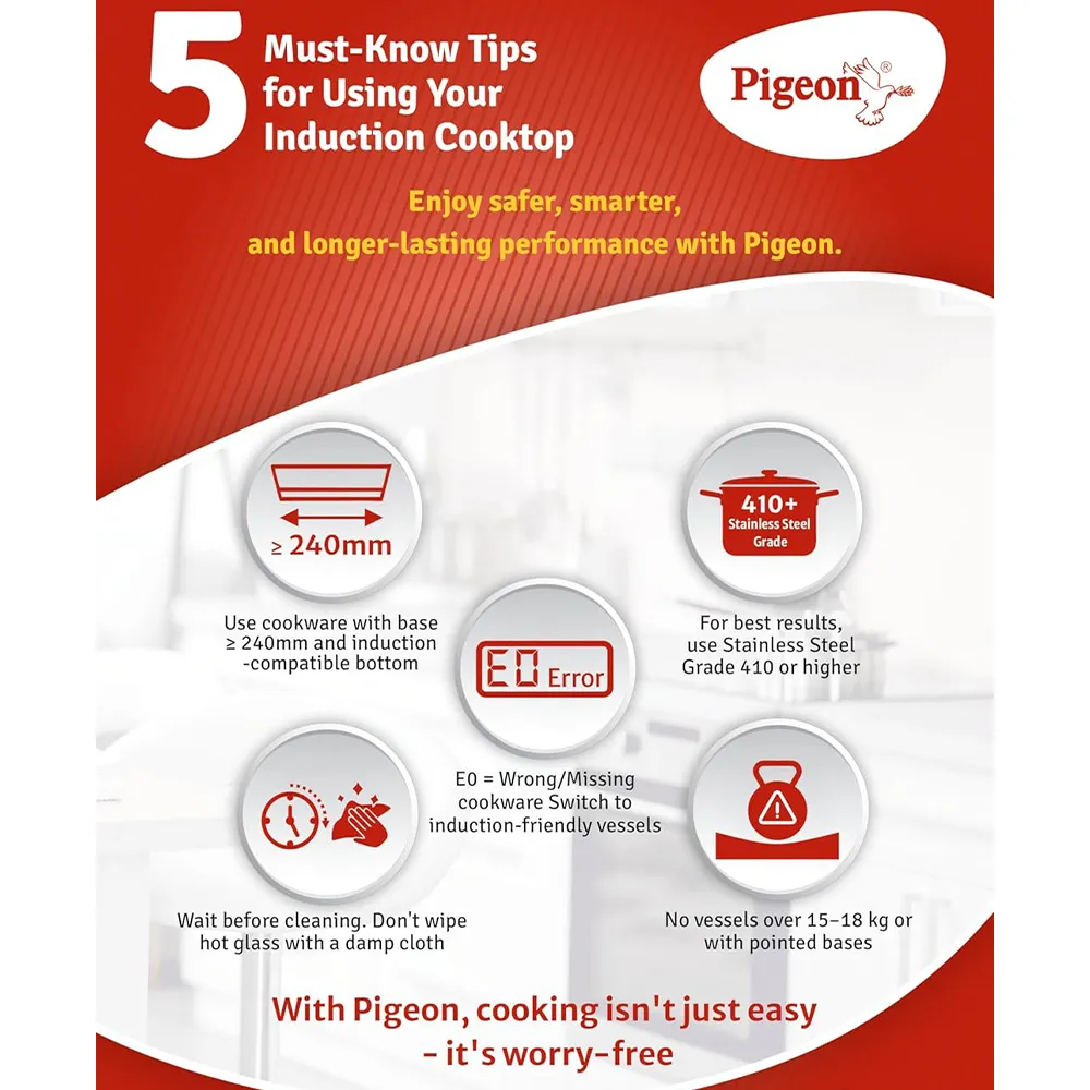 Pigeon Cruise 1800 W Induction Cooktop price in Nepal-1