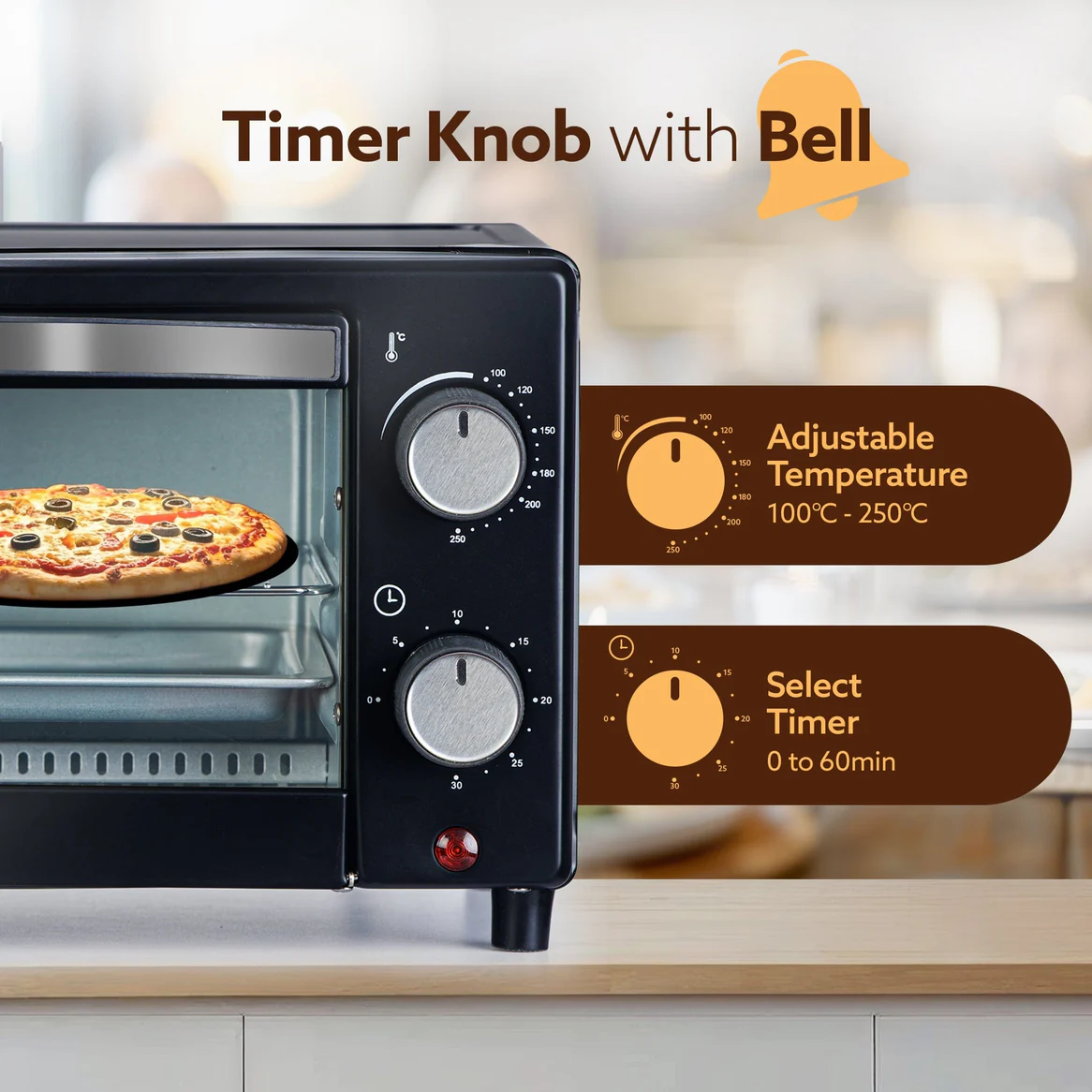 AGARO Marvel OTG Oven price in Nepal-6