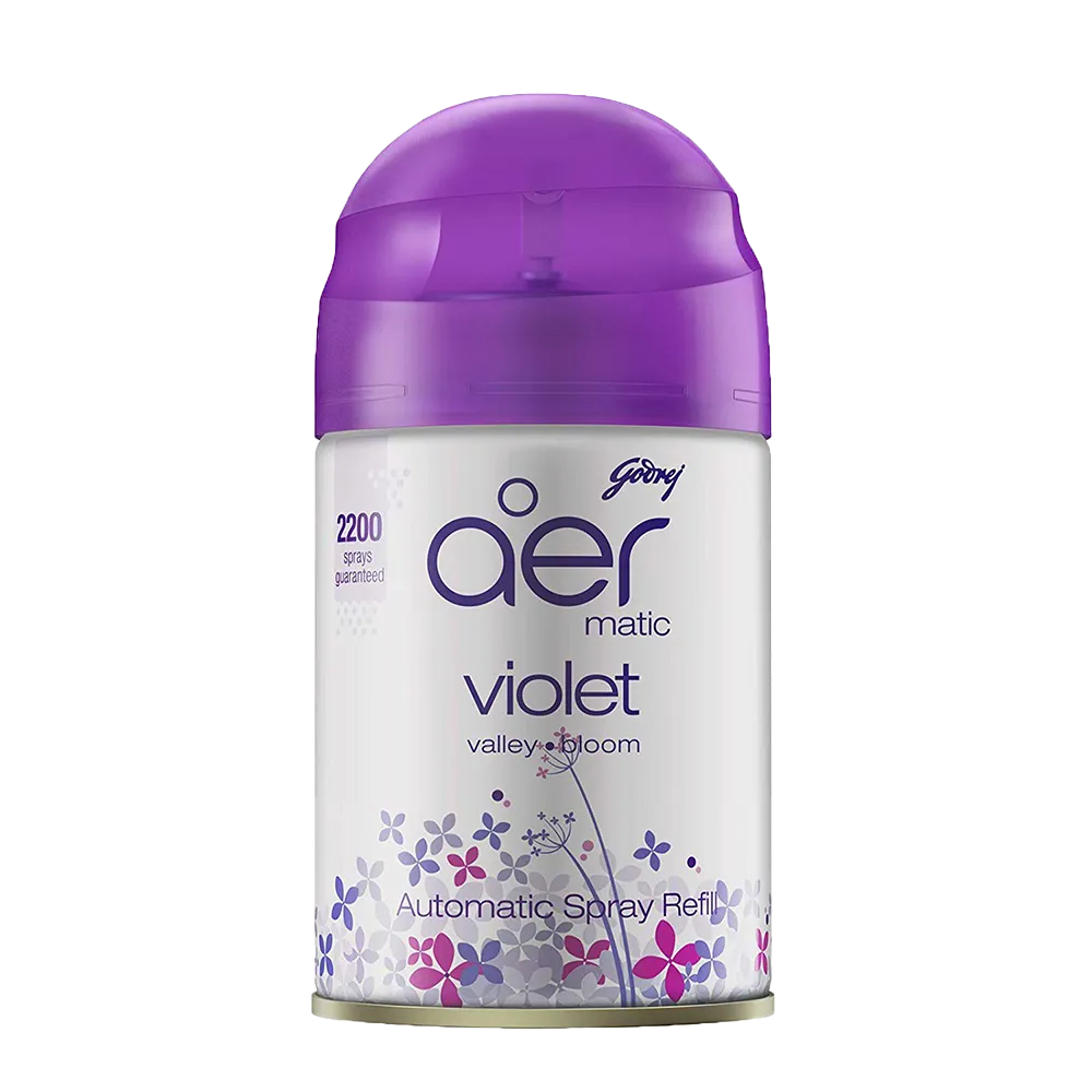 Room Freshener Refill | Godrej aer Violet Valley Bloom | 225ml - Nepal