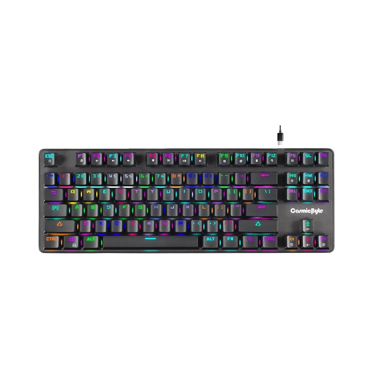 Cosmic Byte Firefly TKL Mechanical Keyboard | Swappable Switches Nepal