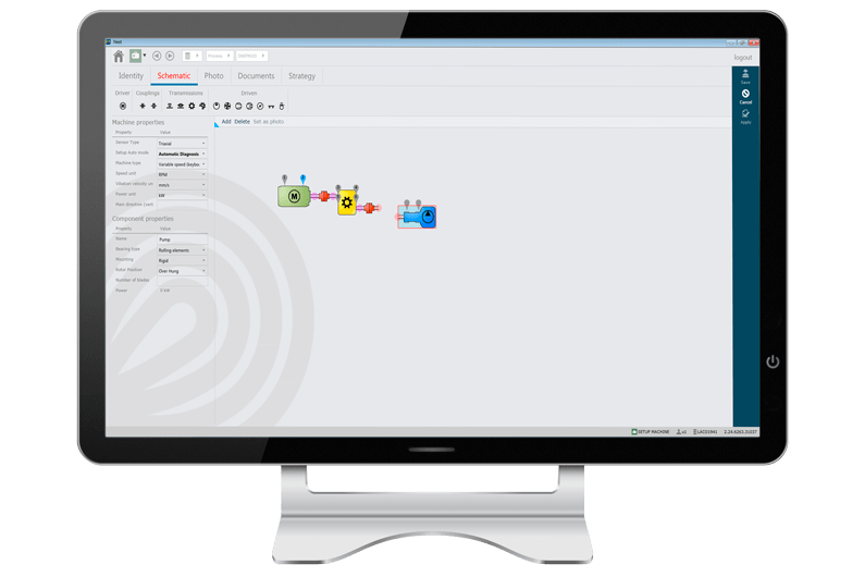 Automatic measurement setup