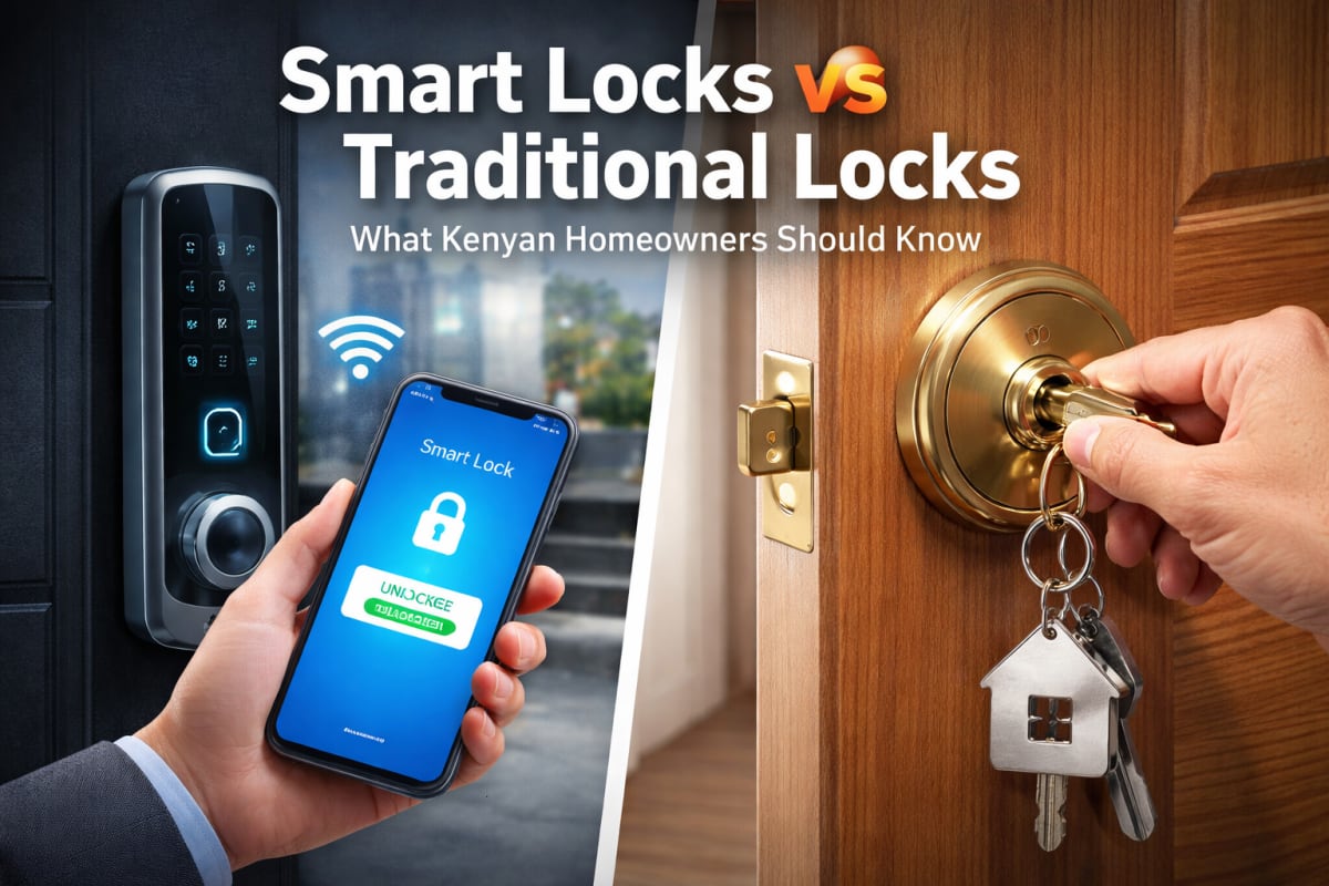 Smart Locks vs Traditional Locks: What Kenyan Homeowners Should Know