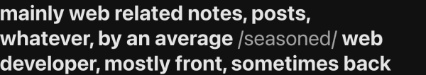 Example text with no css text-wrap applied