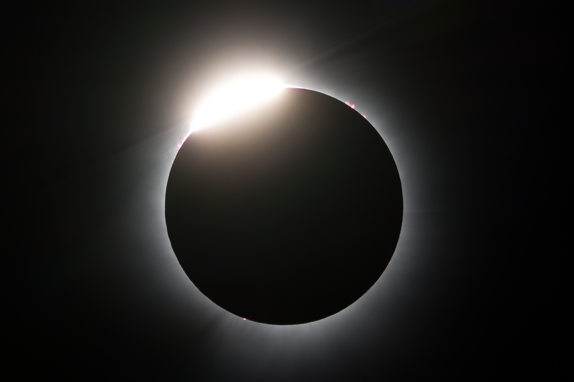 Total Solar Eclipse Diamond Ring