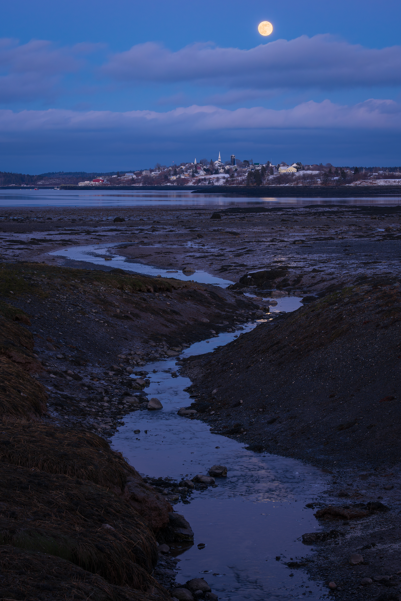 Wolf Moon Over Lubec