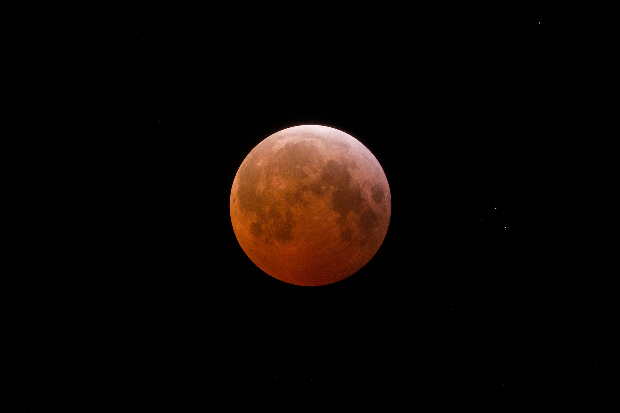 Total Lunar Eclipse at Totality