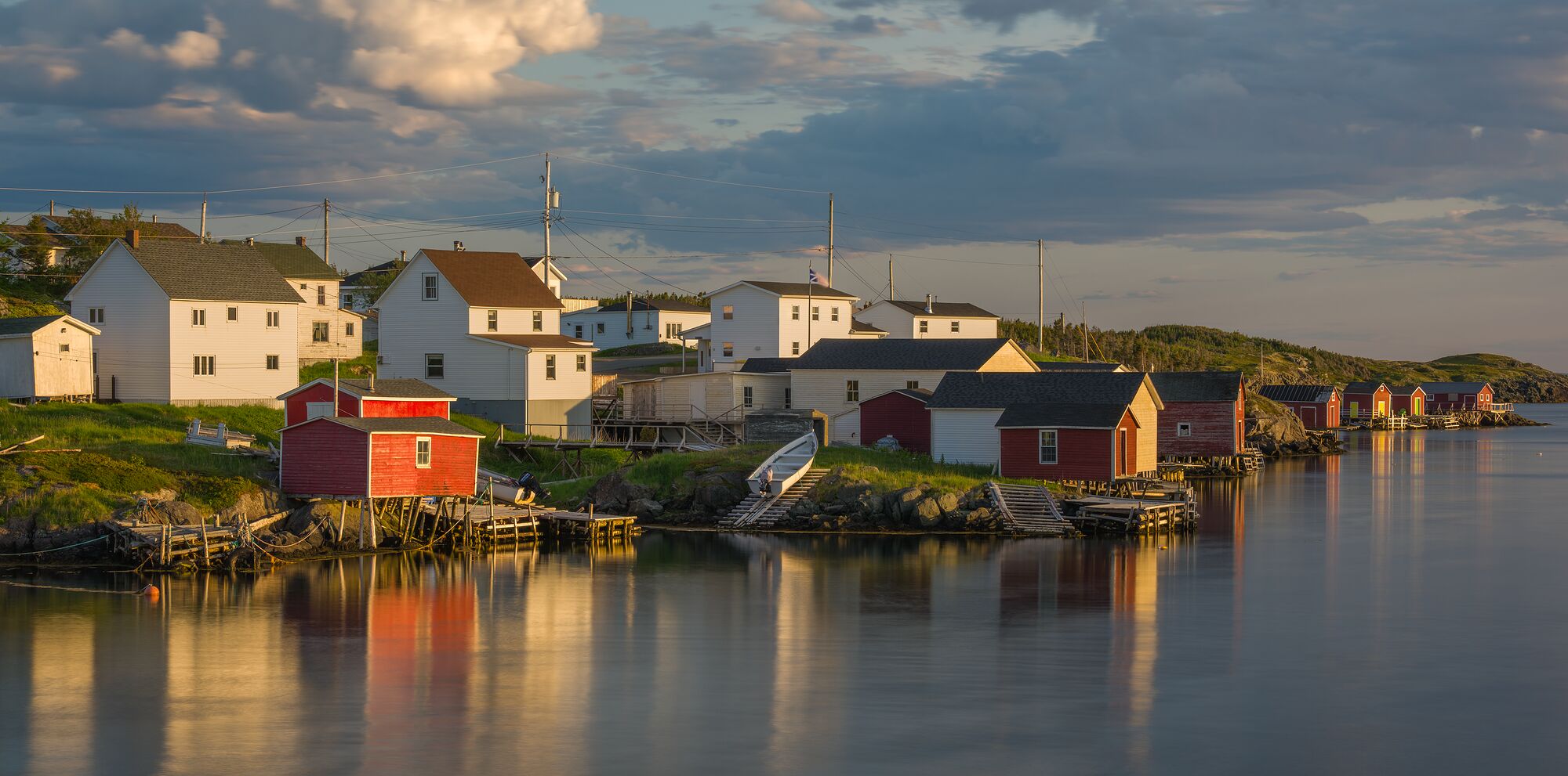 Evening in Change Islands