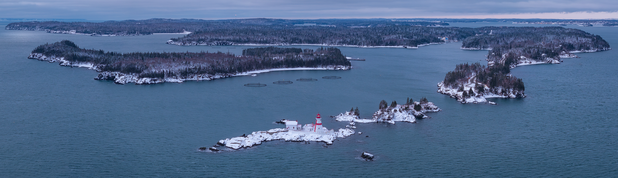 Winter at Head Harbour Lighthouse