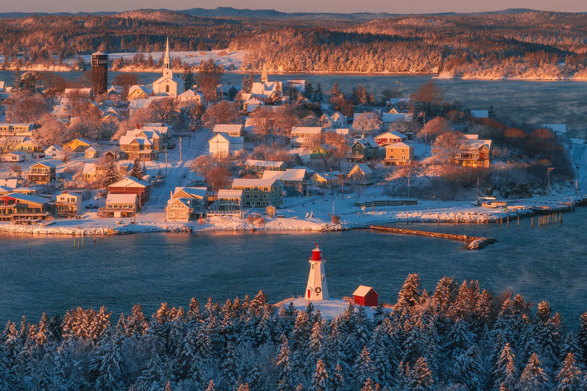 Mulholland Lighthouse and Lubec