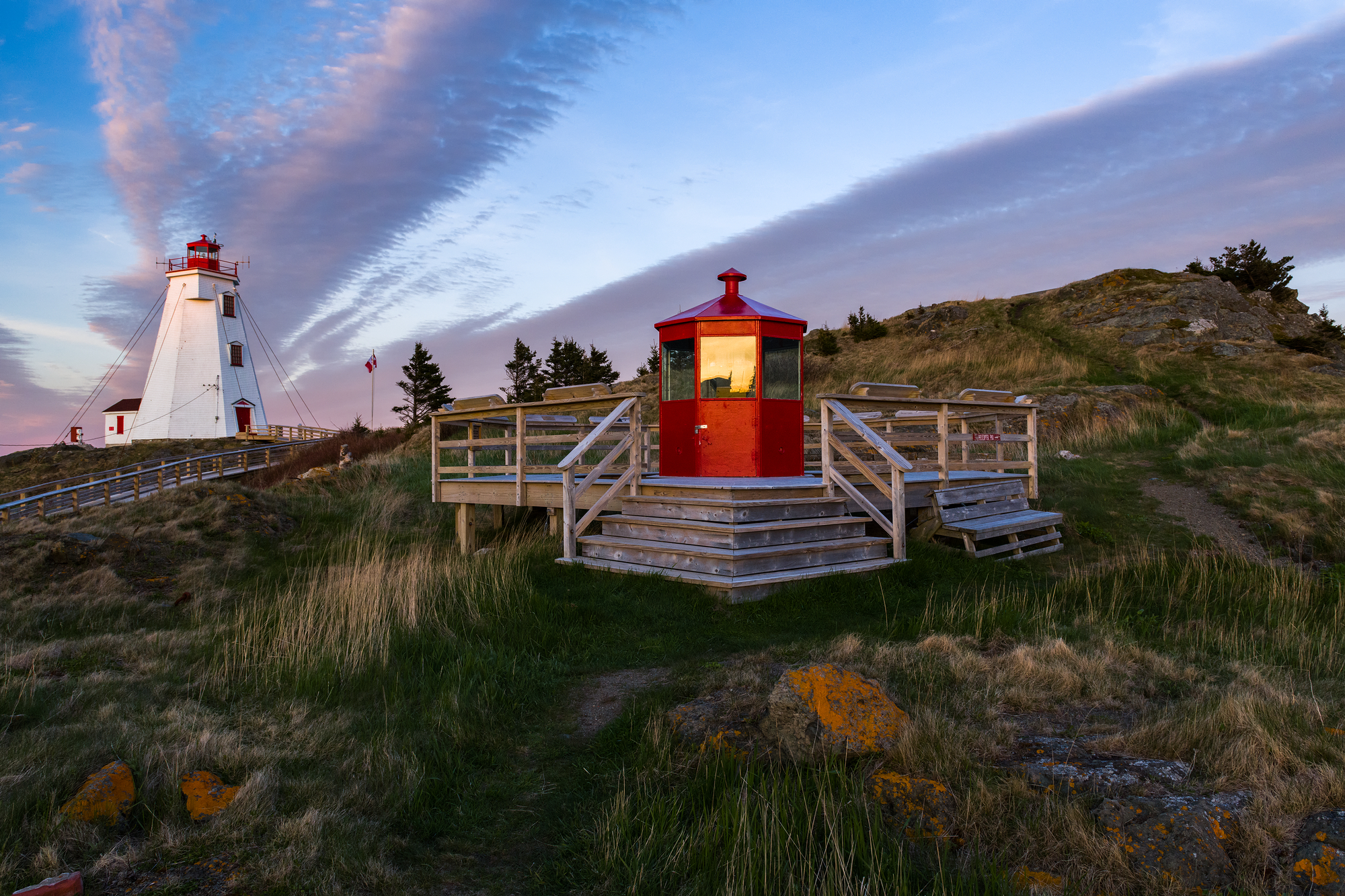 Sunset at Swallowtail Light