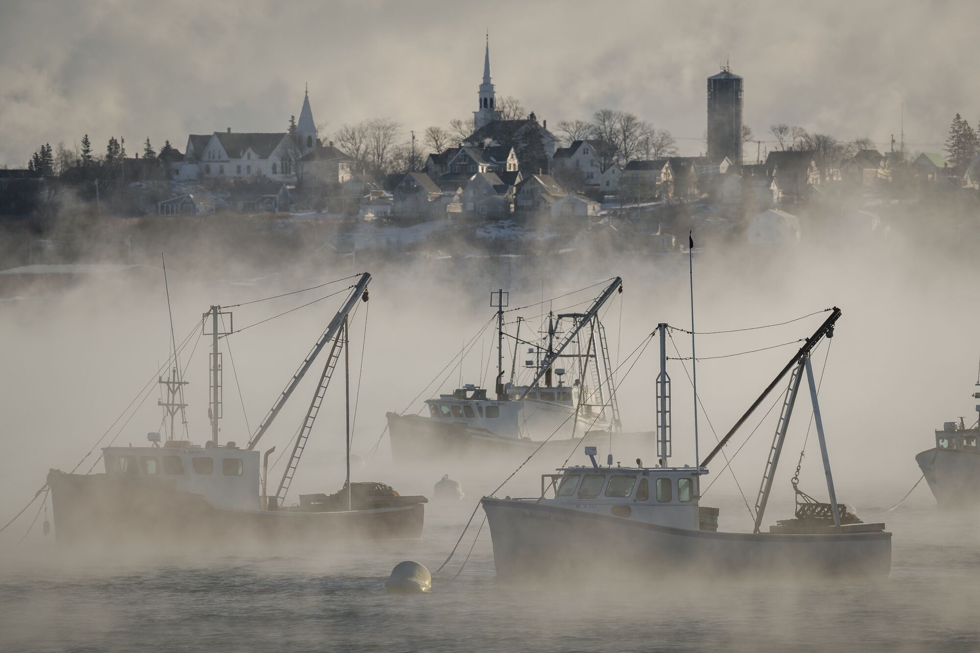Sea Smoke in Lubec