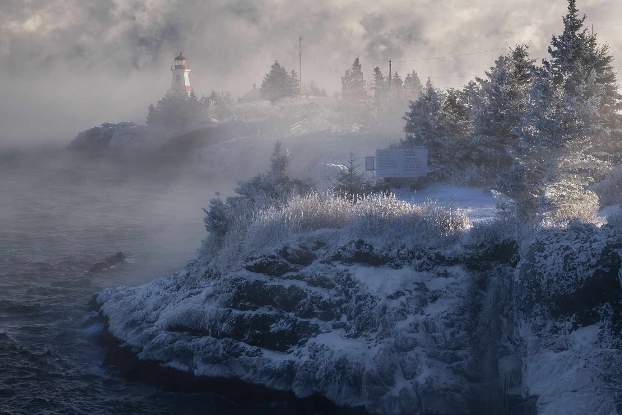 Winter at Head Harbour Lighthouse