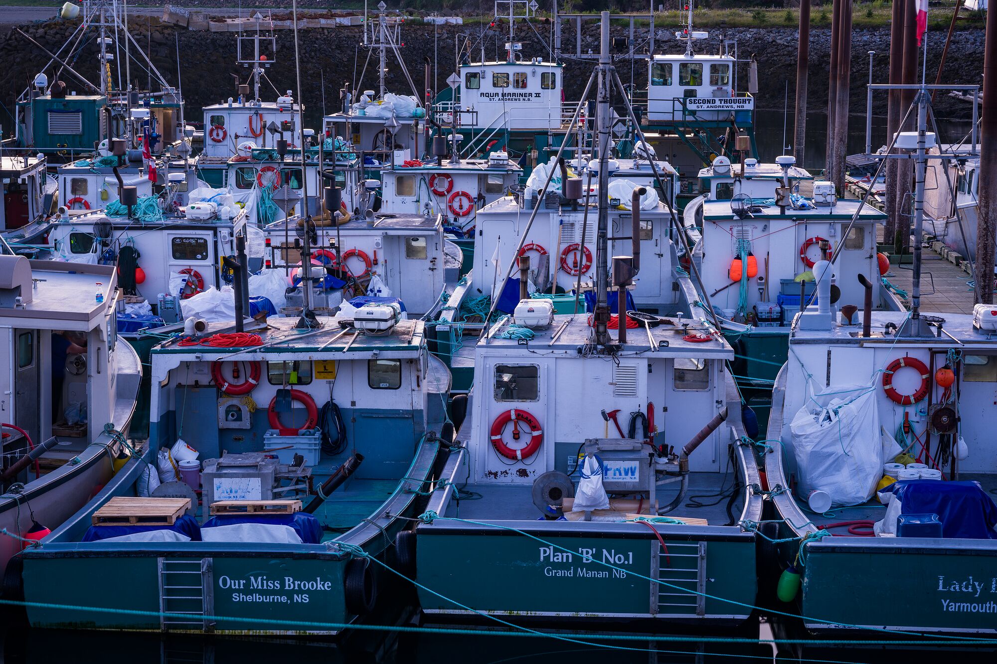 Grand Manan Lobster Boats