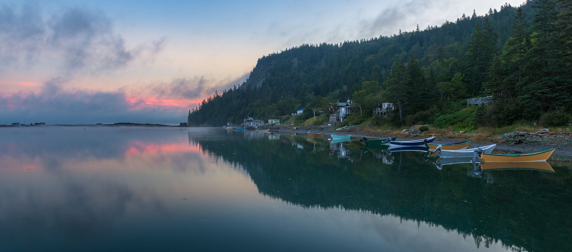 Sunrise at Dark Harbour