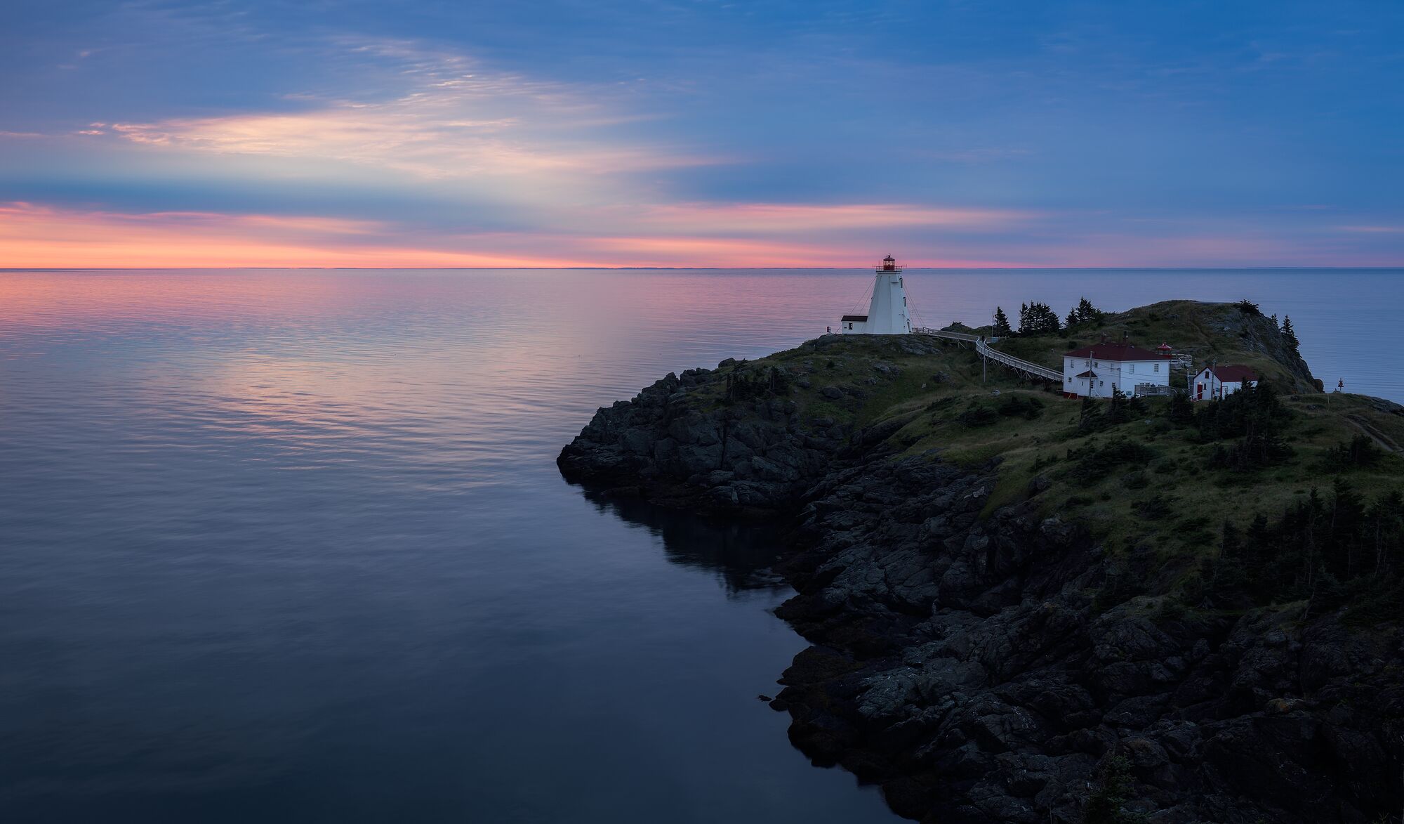 Sunrise at Swallowtail Lighthouse
