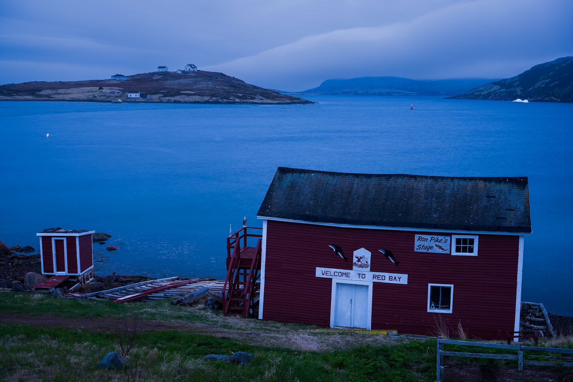 Twilight in Red Bay