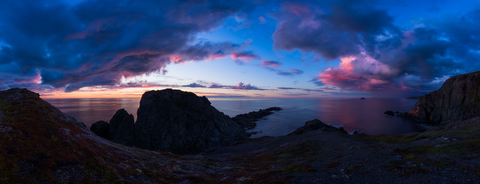 Twillingate Sunset Panorama