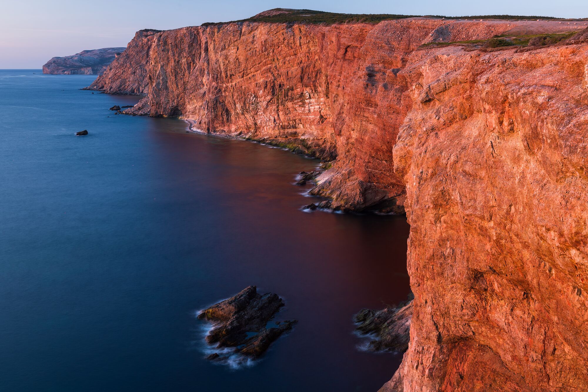 Sunset at Boutte du Cap