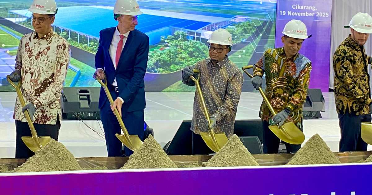 Bosch Bangun Pabrik Komponen Otomotif di RI, Nilai Investasi Capai 487,5 Miliar