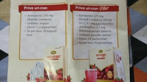 Komposisi Prive uri-cran dan Prive uri-cran Plus
