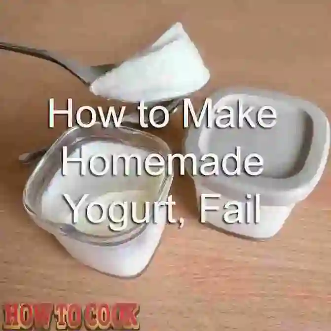 Comparison Image: how to make homemade yogurt, fall, and freeze it out of a bowl with a spoon
