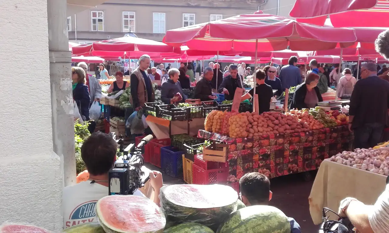 Zagreb Market, Croatia