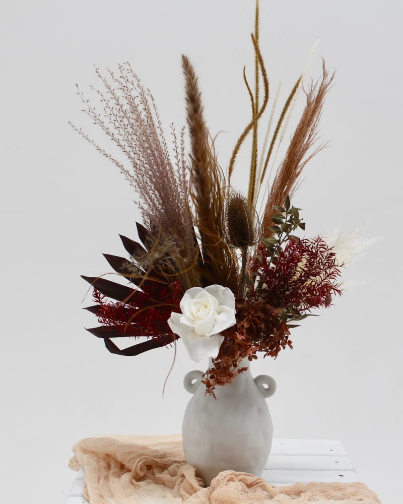 Copper Moon Moon Vase