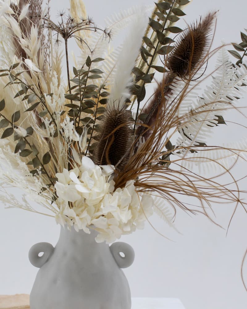 The Sedona Moon Vase close up