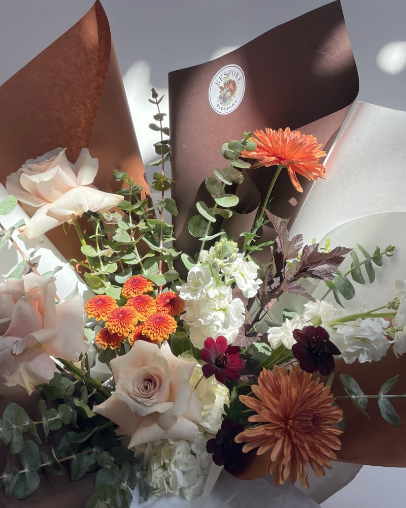 up close of brown flowers 