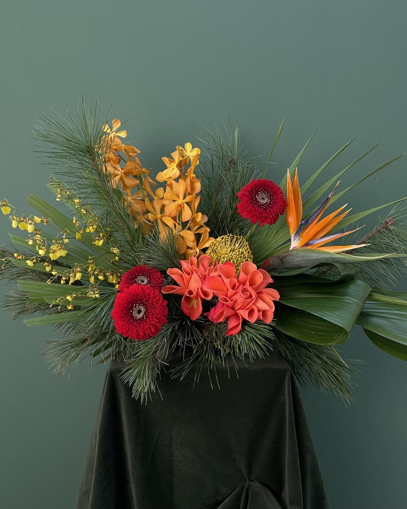 Blue Hawaiian bouquet