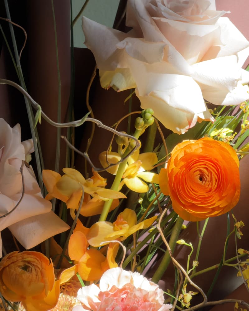Burnt honey bouquet 