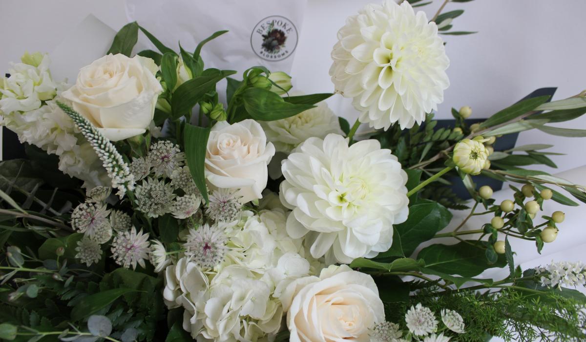 White floral bouquet
