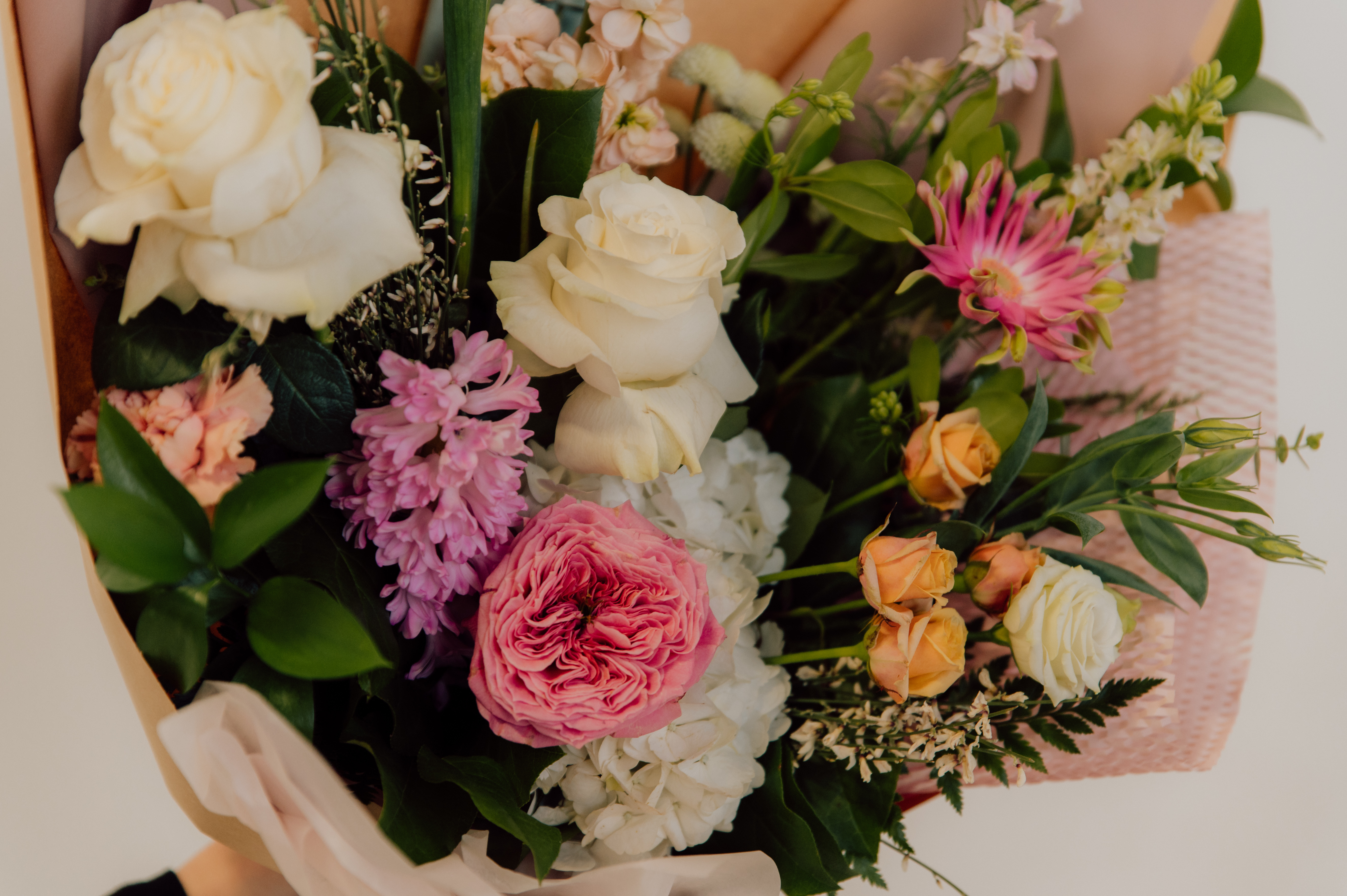 In the Garden garden rose bouquet