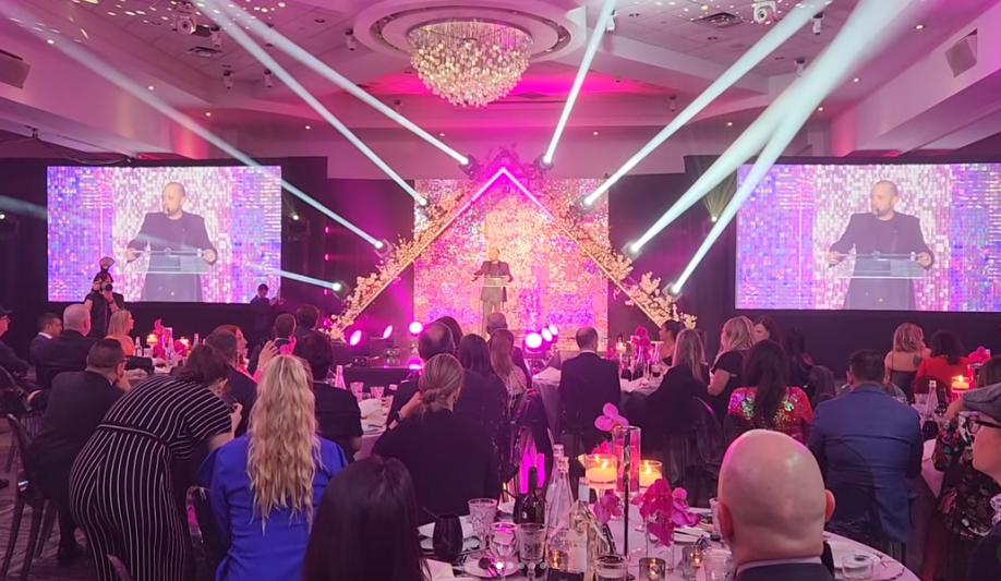 2023 Canadian Event Awards Gala and stage