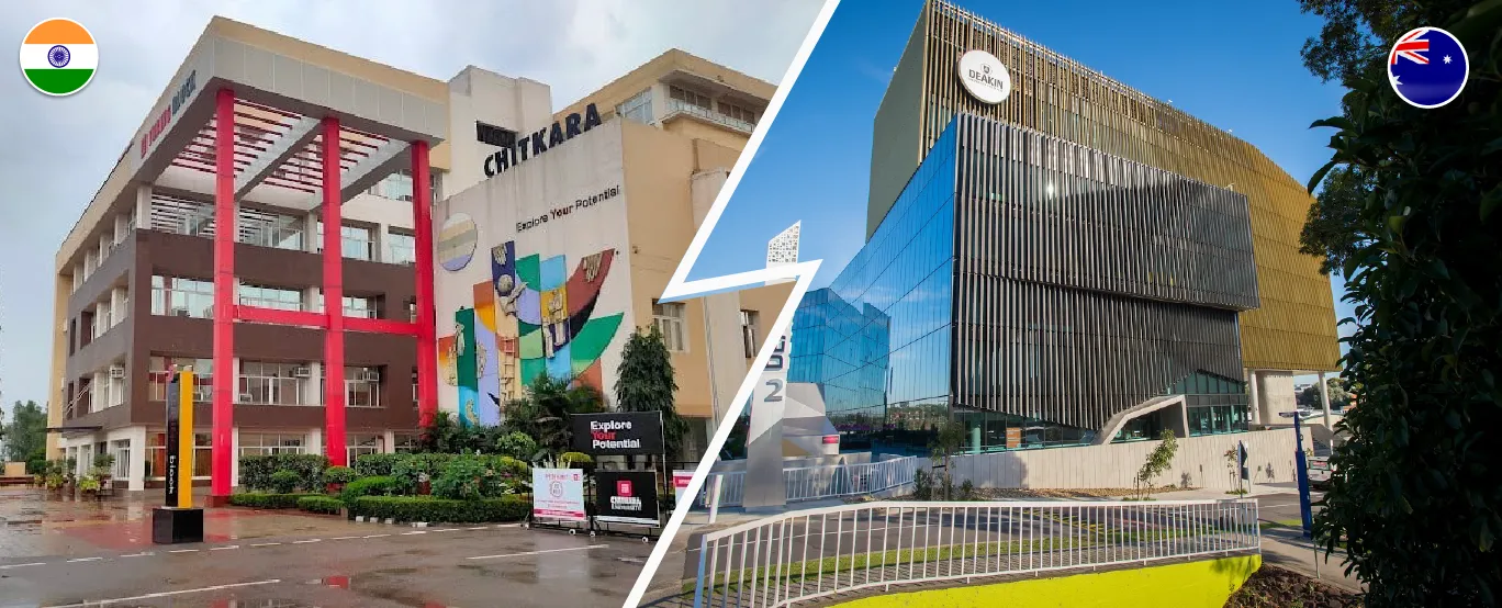 Chitkara University, Chandigarh, India and Deakin University, Melbourne, Australia - 1