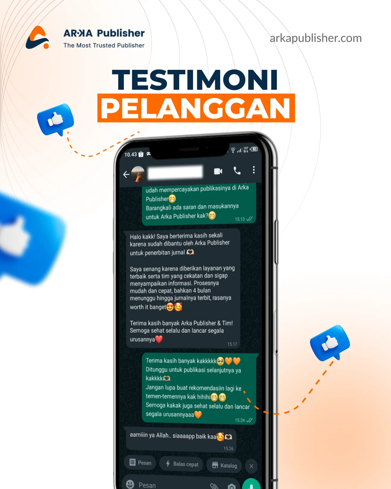 Testimoni Arka Publisher