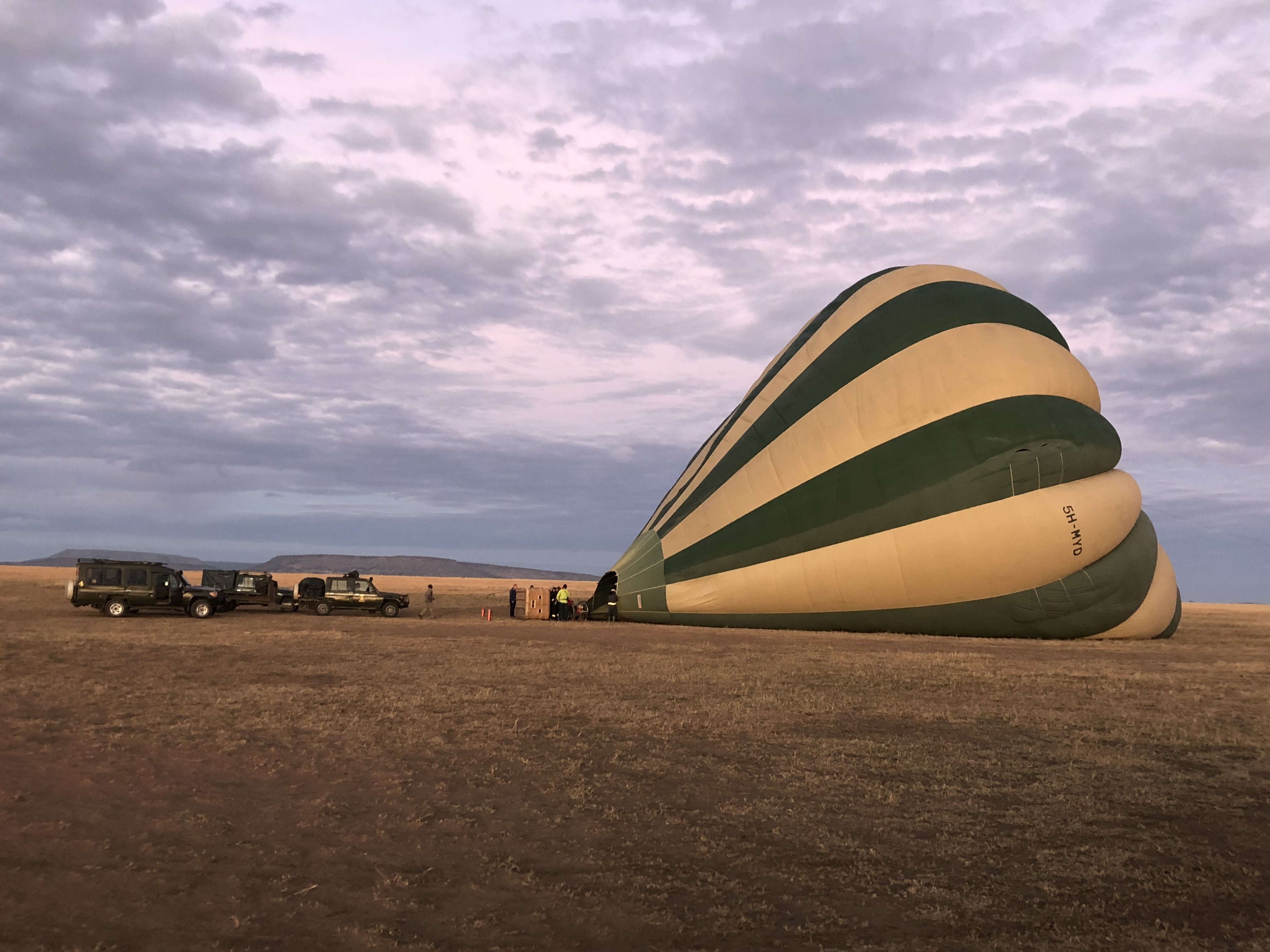 Ballongfärd med frukost över Serengeti (24)