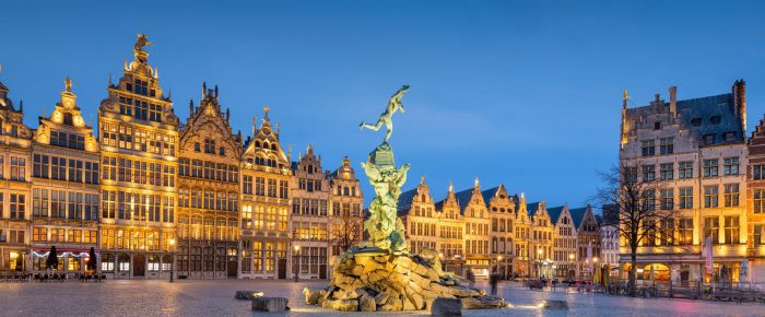 Antwerp, Belgium Cityscape