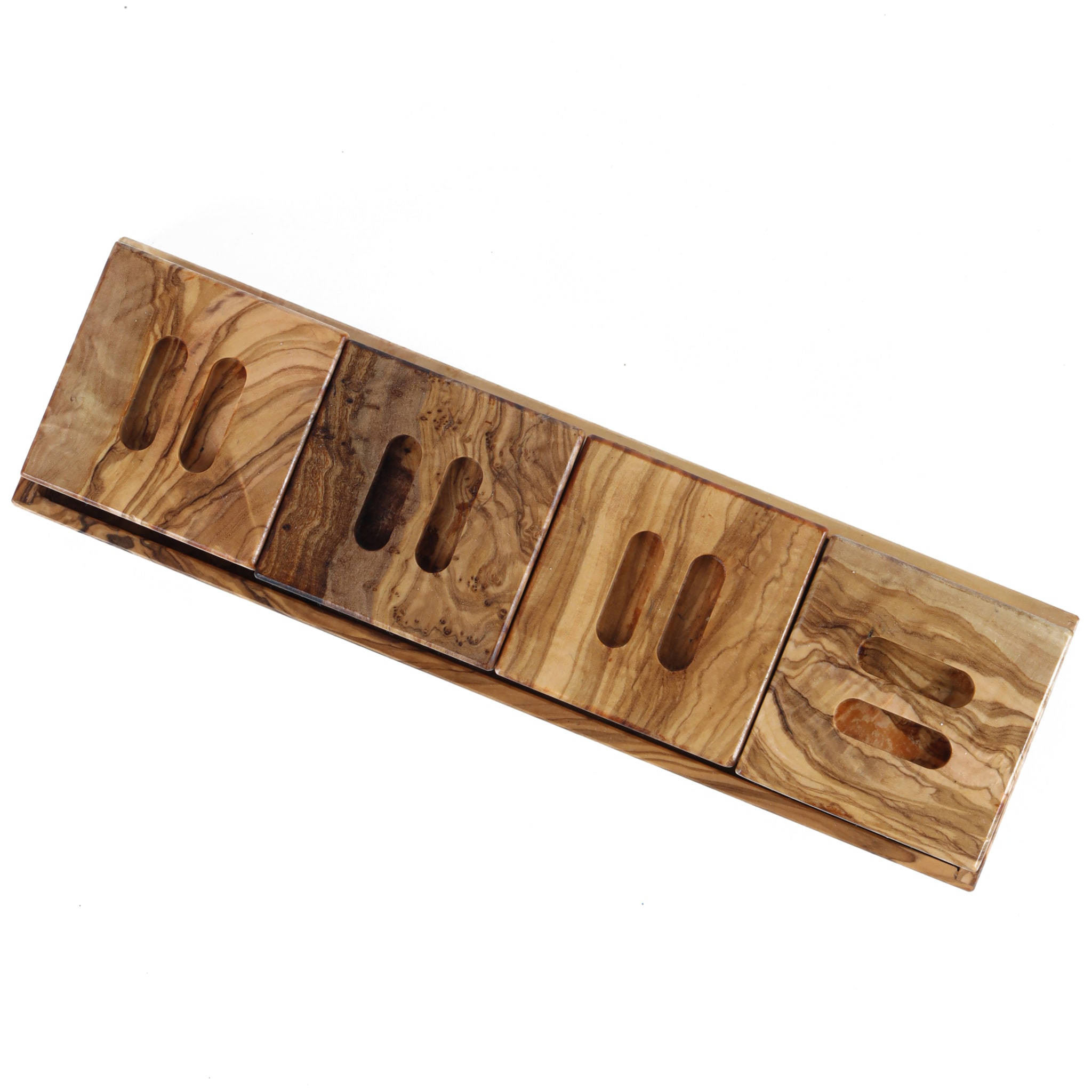 A picture of the product Olive Wood Spice Rack