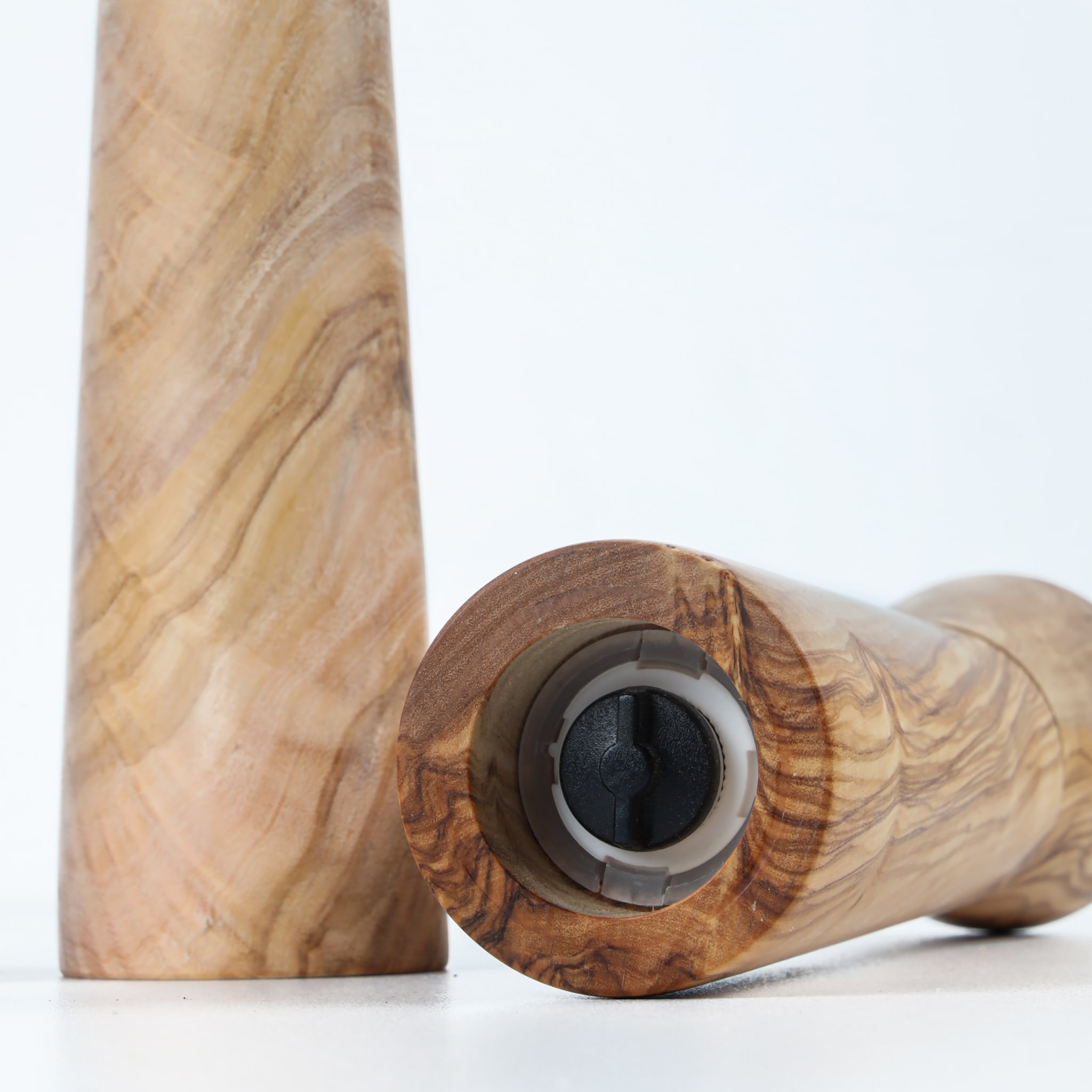 A picture of the product Olive Wood Pepper and Salt Mill