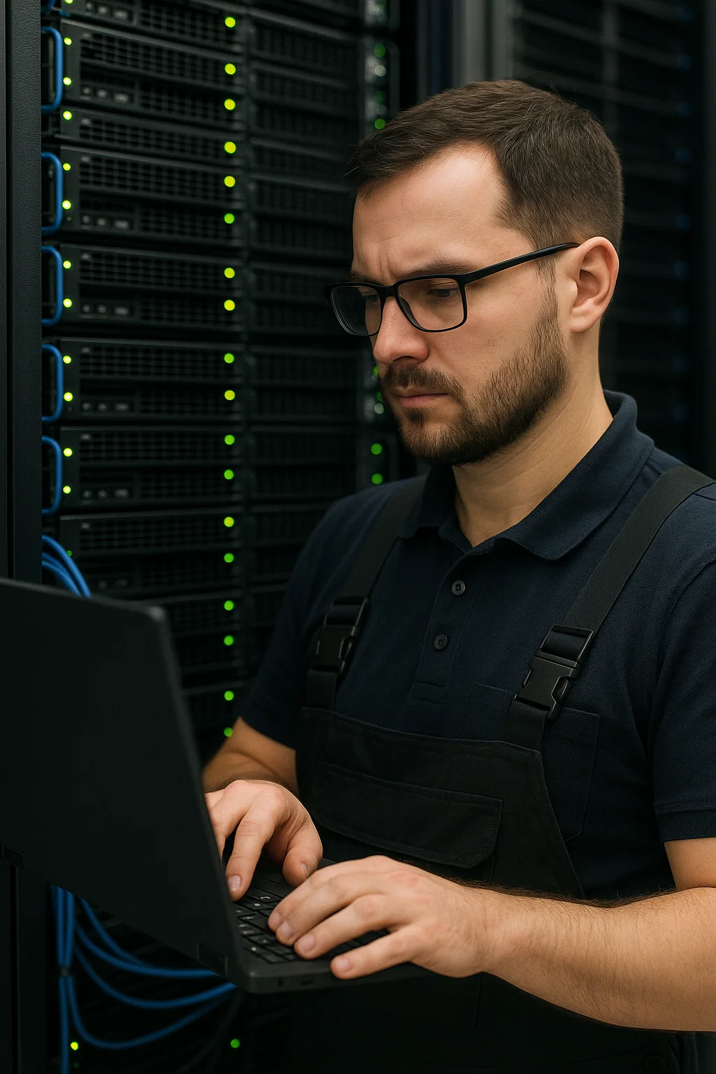 Profissional usando sistema SysGO