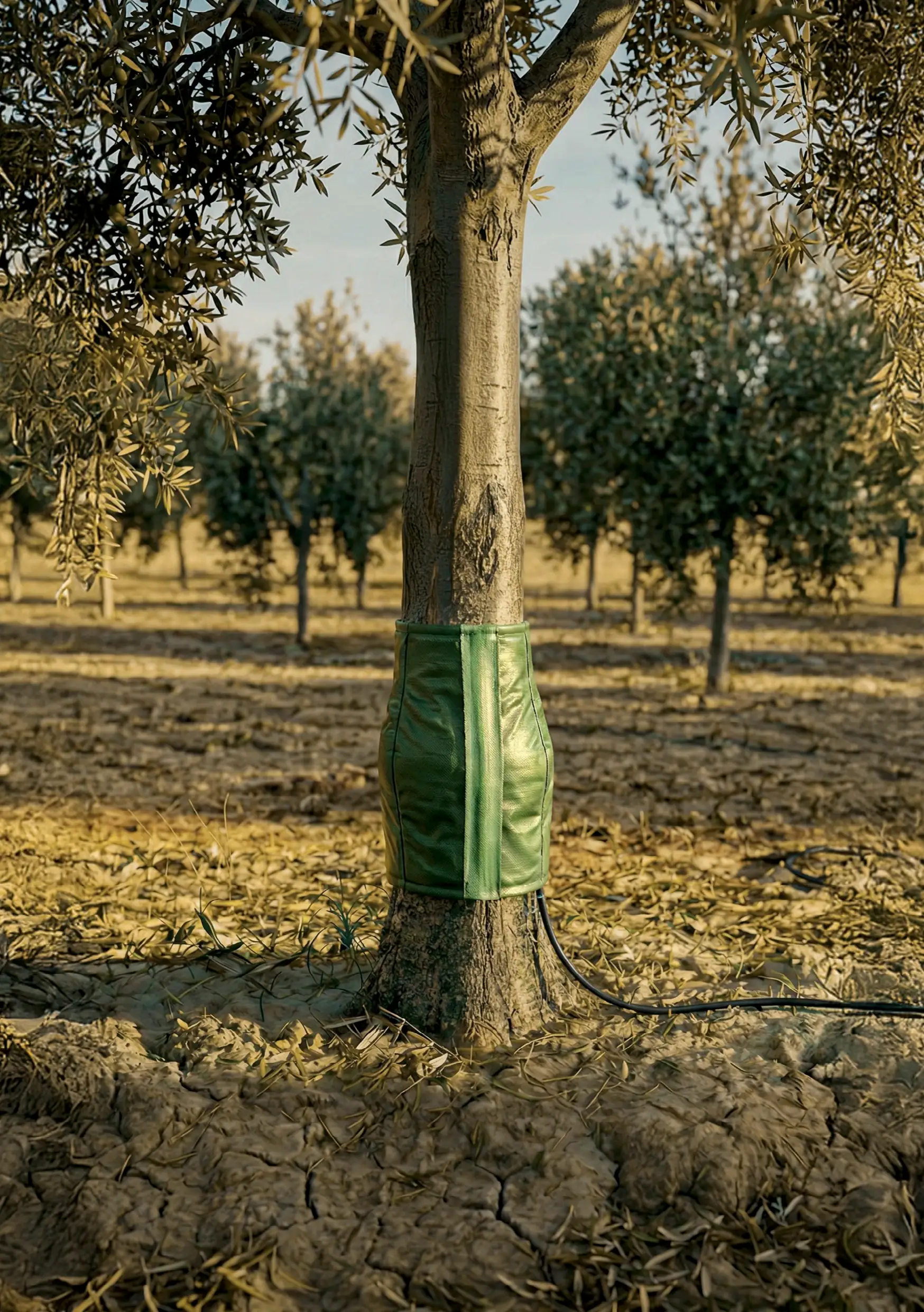 Sap Flow Meter on Tree