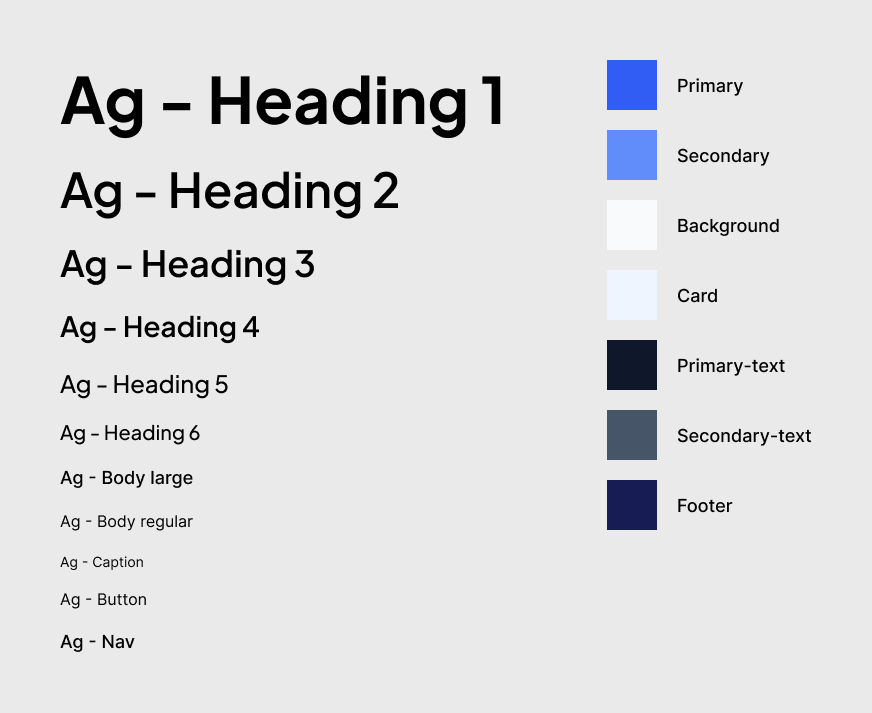 typography and color