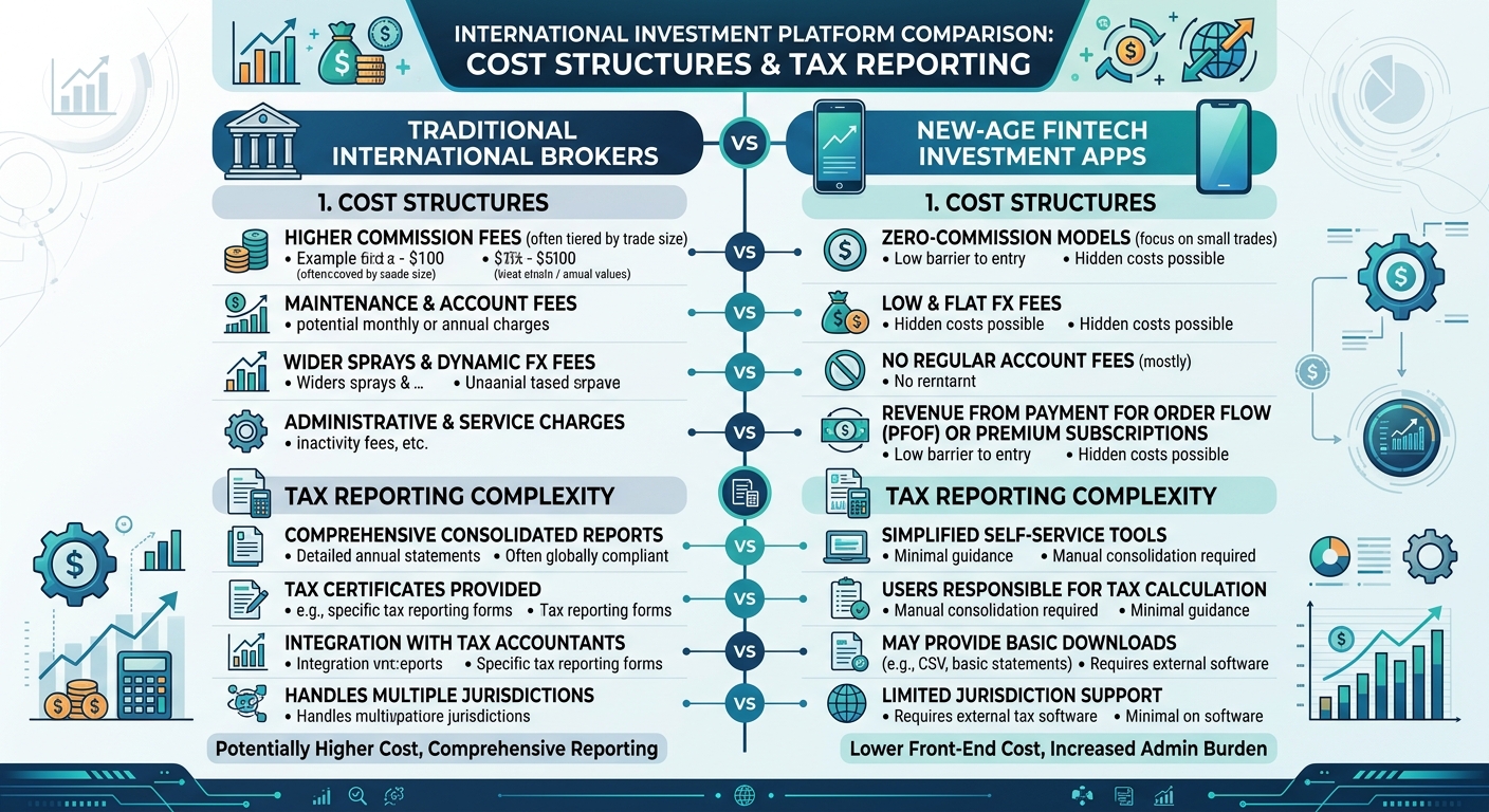 Infographic showing the trade-offs between different brokerage models for Indian investors.