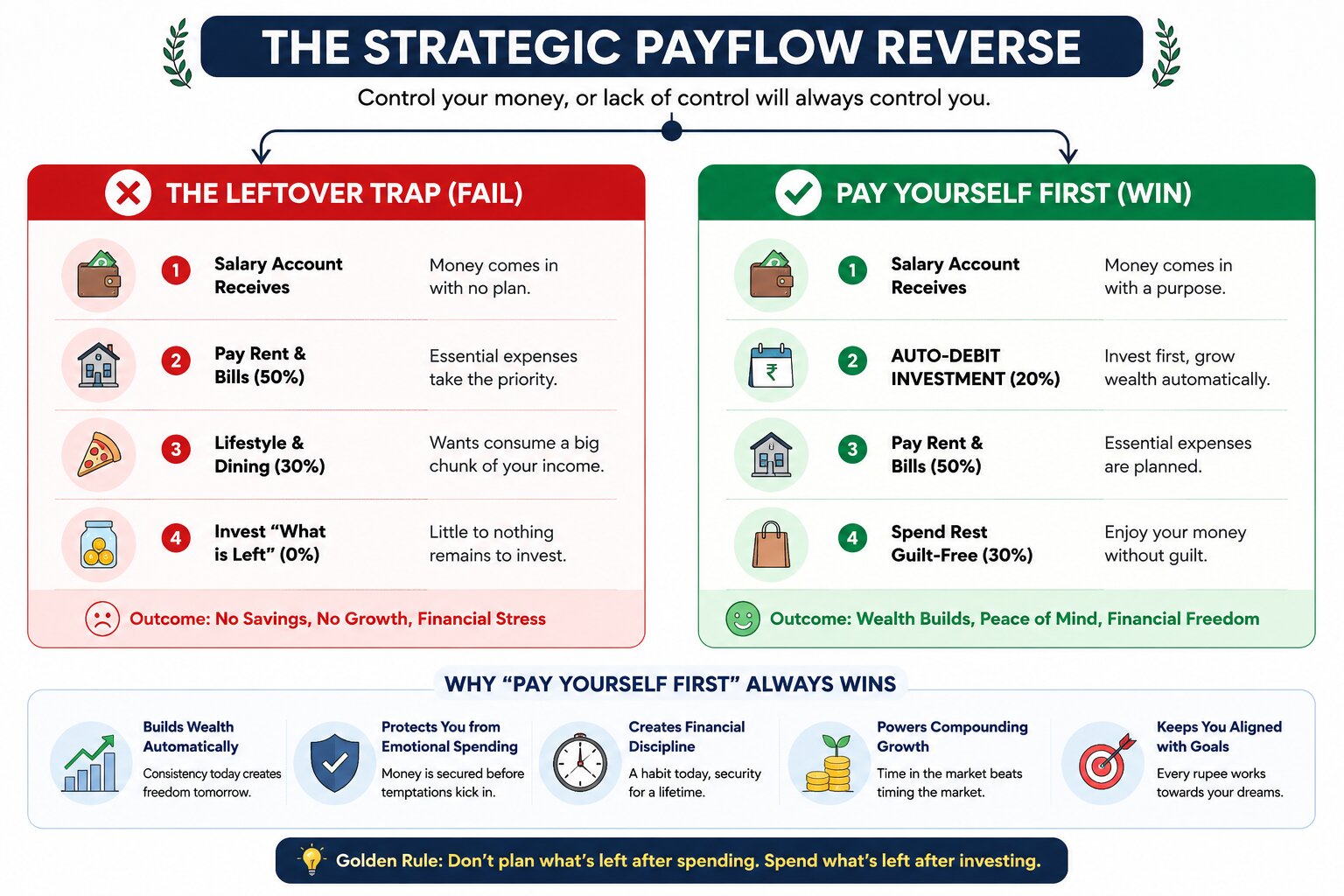 Pay yourself first for financial success